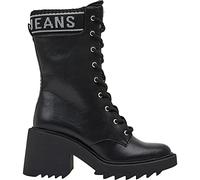 Pepe Jeans Women's BOSS Logo Boots, 999BLACK, 6 UK