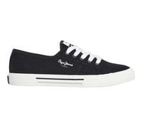 Pepe Jeans Women's Brady Basic W Sneak, Black(Black), 6 UK