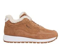 Pepe Jeans Women's Dean Block Sneaker, Brown Nut Brown, 7 UK