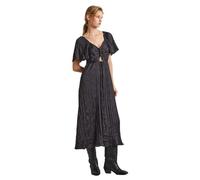 Pepe Jeans for woman. PL953490 Didi dress black (S), Casual, Polyester, Short sleeve