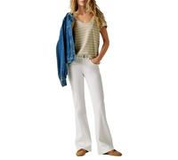 Pepe Jeans Women's Flare Jeans MW Venus, White (Denim-1CA), 31W x 34L