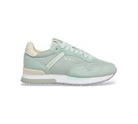 Pepe Jeans Women's HAILON Basic W Sneak, Green (Bleach Green), 5 UK