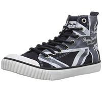 Pepe Jeans Womens Industry Flag Lace-Up Flats PLS30035 Black 4 UK, 37 EU