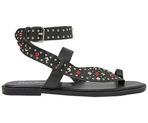 Pepe Jeans Women's IRMA Ethnic W Flat Sandals, Black, 4 UK