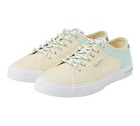 Pepe Jeans Women's Kenton Road Mix W Sustainable Sneaker, Pastel Lemon, 8 UK
