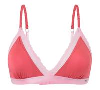Pepe Jeans Women's Lace Bra B, Pink (English Rose Pink), L