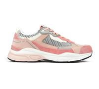 Pepe Jeans Womens London Dave Rise Trainers - Pink Suede - Size UK 4