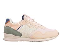 Pepe Jeans Women's London Print W Sneak, Brown(Sand Beige), 5 UK
