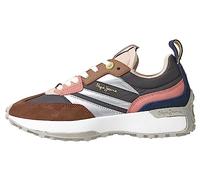 Pepe Jeans Women's Lucky Grand Sneaker, Brown (Stout), 6 UK