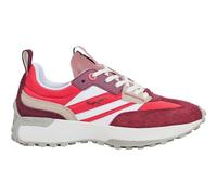 Pepe Jeans Women's Lucky Main Sneaker, Pink (Dark Pink), 7 UK