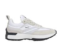 Pepe Jeans Women's Lucky Top Sneaker, White (White), 5 UK