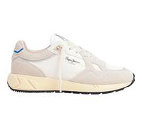 Pepe Jeans Women's Marlon Divided W Sneak, Beige(Whitewash White), 3 UK