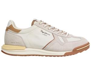 Pepe Jeans Women's Marvin Light W Sneak, White (Optic White), 4 UK