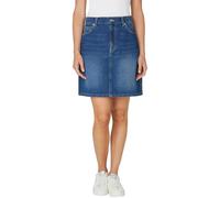 Pepe Jeans Women's MINI Skirt HW Skirt, Blue(Denim-4A2), M