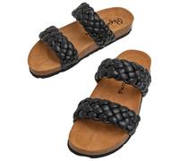 Pepe Jeans Oban Double Tree 2 Sandals Black EU 38 Woman