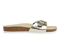 Pepe Jeans Women's Oban Metal W Sandal, Yellow (Golden), 3