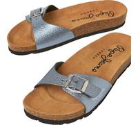 Pepe Jeans Women's Oban Smart W Flat Sandals, Grey (Shadow Grey), 4 UK