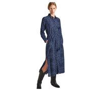 Pepe Jeans Women's Pazzi Dress, Blue (Dulwich Blue), L