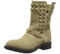 Pepe Jeans Womens Pimlico 2 Ocre Yellow Biker Boots PFS50328 4 UK, 37 EU