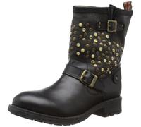 Pepe Jeans Womens Pimlico 3 Black Biker Boots PFS50450 5 UK, 38 EU