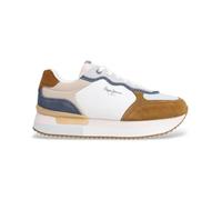 Pepe Jeans Women's RUSPER Class Sneak, Brown Cognac Brown, 7 UK