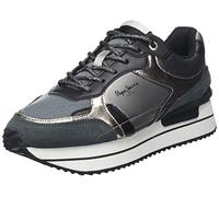 Pepe Jeans Women's RUSPER Gala Sneaker, 952CHROME, 5 UK