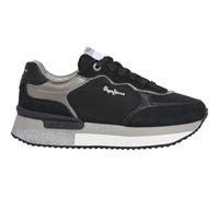 Pepe Jeans Women's RUSPER Glam W Sneak, Black (Black), 3
