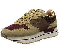 Pepe Jeans Women's RUSPER Poise Sneaker, 855CAMEL, 3 UK