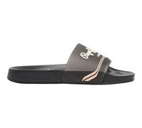 Pepe Jeans Women's SLIDER ORIGIN W Shoes, Black(BLACK), 4 UK