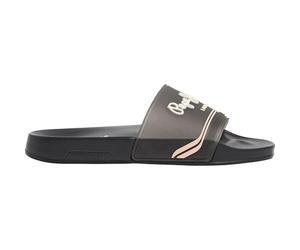 Pepe Jeans Women's SLIDER ORIGIN W Shoes, Black(BLACK), 9 UK