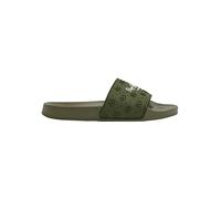 Pepe Jeans Women's Slider Plain W Slide Sandals, Marsh, 4 UK