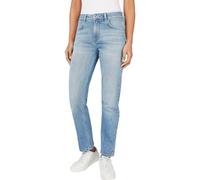Pepe Jeans Women's Straight Jeans Hw Blue (Denim-MI7) 29W/30L