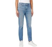 Pepe Jeans Women's Tapered Jeans Hw Blue (Denim-GX9) 26W/28L