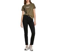 Pepe Jeans Women's Tessa, Trouser, Black, 30W/30L