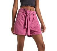 Pepe Jeans Women's Valle Shorts, Pink (English Rose Pink), XL
