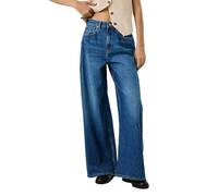 Pepe Jeans Women's Wide Leg Jeans UHW JAIMY Jeans, Blue(Denim-4A3), 25W/32L