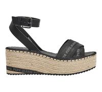 Pepe Jeans Women's Witney Cross Sandal, Black (Black), 7