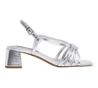 Pepe Jeans Women's Zoe Metal Shoes, Grey Silver, 5 UK