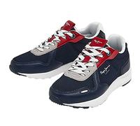 Pepe Jeans York Smart BOY Sneaker, 595NAVY, 5.5 UK