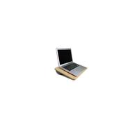 PEPE - Laptop Stand for Bed and Sofa, Bamboo Lap Tray, Soft Laptop Tray with Cushion, Lapdesk for Laptop, Laptop Cushion Tray for Lap, Padded Laptop