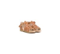 Pèpè leather strap sandals - Brown 20-21-22-23