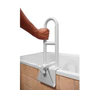 PEPE Mobility Bathtub Grab Rail (Bathtubs with Flat Rim ≥3.15"), Bath Support Handle for Elderly and Disabled, Safety Rails