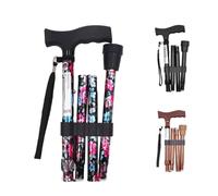 PEPE - Folding Walking Sticks for Women, Floral Plegable, Flowers