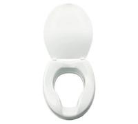 Pepe-Raised Toilet Seat With Lid 4 Inches Toilet Seat Riser - Elderly Disabled G