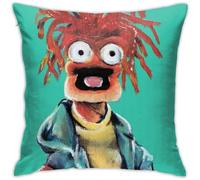 Pepe The King Prawn Fan Art Cushion Throw Pillow Cover Decorative Pillow Case Soft Pillowcase For Sofa Bedroom 18 X 18 Inch