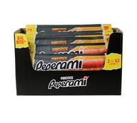Peperami Big Bite - Firestick Flavour - Extra Hot Smoked Pork Salami Sausage - Box of 20 x 28 Grams