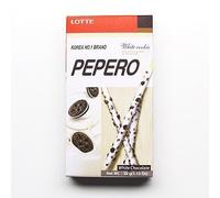 Pepero White Chocolate Cookie Sticks 32g by Lotte, Doraemon