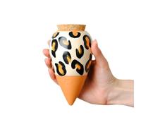 Pepin | Olla Terracotta Planting | Automatic and Ecological Watering for Indoor and Outdoor Plants | Natural Irrigation | Autonomy of Approximately 1 Week | OYA Leopard 25cl
