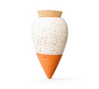 Pepin | Olla Terracotta Planting | Automatic and Ecological Watering for Indoor and Outdoor Plants | Natural Irrigation System | Autonomy of Approximately 1 Week | OYA Grained White - 25cl