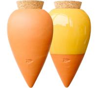 Pepin Ollas Duo - 1 terracotta olla & 1 yellow mustard olla